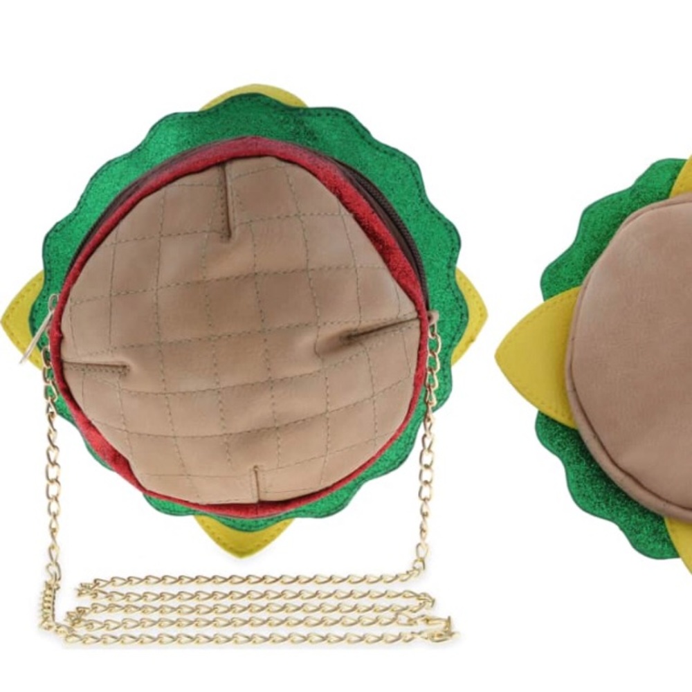 Hamburger Crossbody Bag
